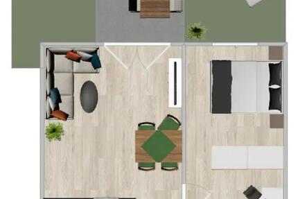 Wohnung Weil der Stadt - 2 Zimmer, 45 m&sup2;, 890&euro; | Angebot:24846751