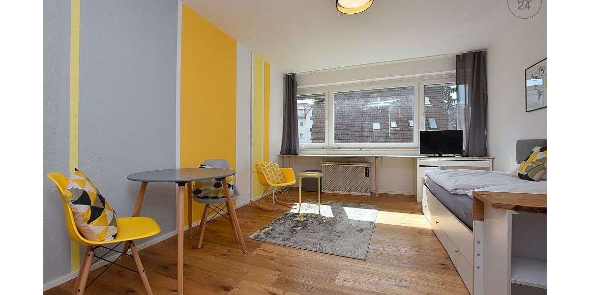 Etagenwohnung Stuttgart Degerloch - 1 Zimmer, 25 m&sup2;, 1.170&euro; | Angebot:24782940