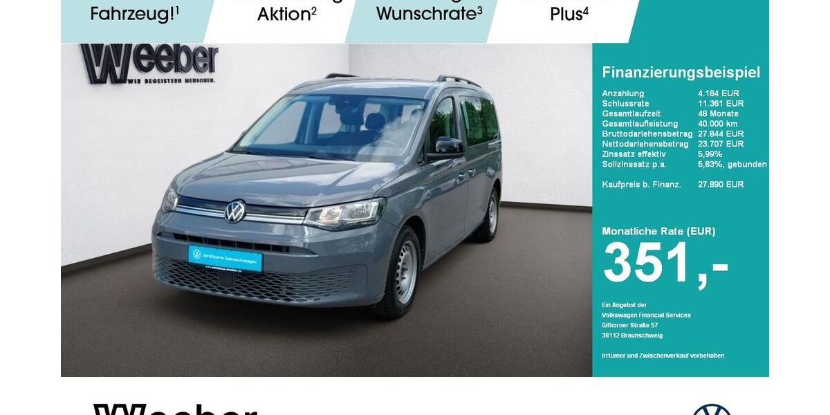 VW Caddy Maxi 90.857 km 27.890 &euro; Herrenberg 71083