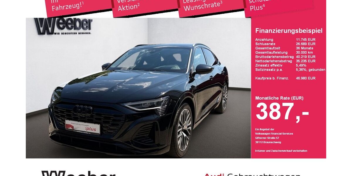 Audi Q8 e-tron 81.415 km 46.980 &euro; Herrenberg 71083