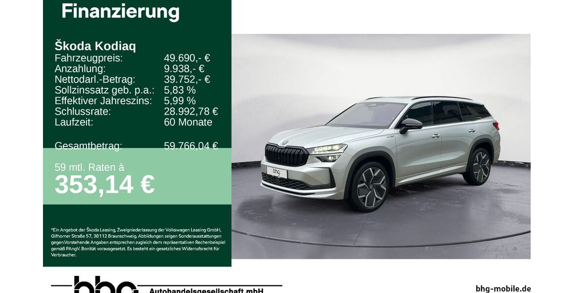 Skoda Kodiaq 9.065 km 49.690 &euro; Reutlingen 72770