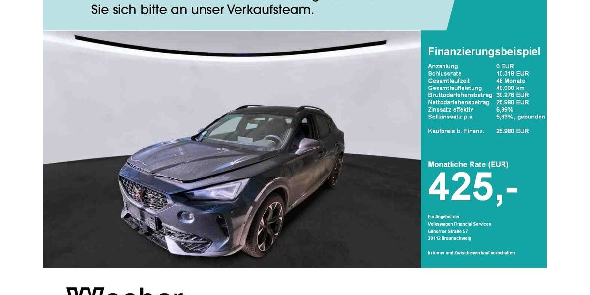 Cupra Formentor 41.971 km 25.980 &euro; Herrenberg 71083