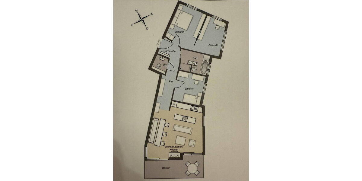 Etagenwohnung Metzingen Neuhausen - 3 Zimmer, 100 m&sup2;, 580.000&euro; | Angebot:26450046