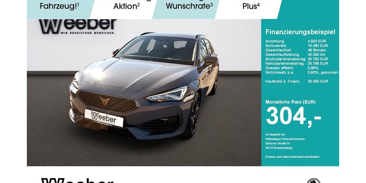 Cupra Leon 28.964 km 29.849 &euro; Weil der Stadt 71263