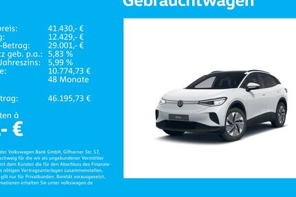 VW ID.4 3.023 km 40.930 &euro; Stuttgart-Wangen 70188