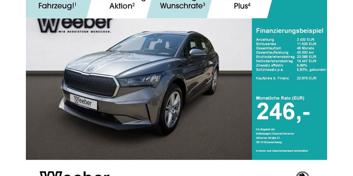 Skoda Enyaq 21.615 km 22.878 &euro; Weil der Stadt 71263