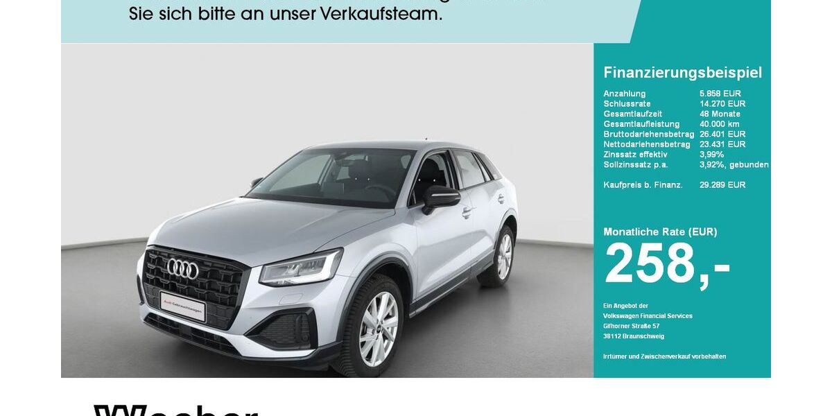 Audi Q2 7.787 km 28.890 &euro; Herrenberg 71083