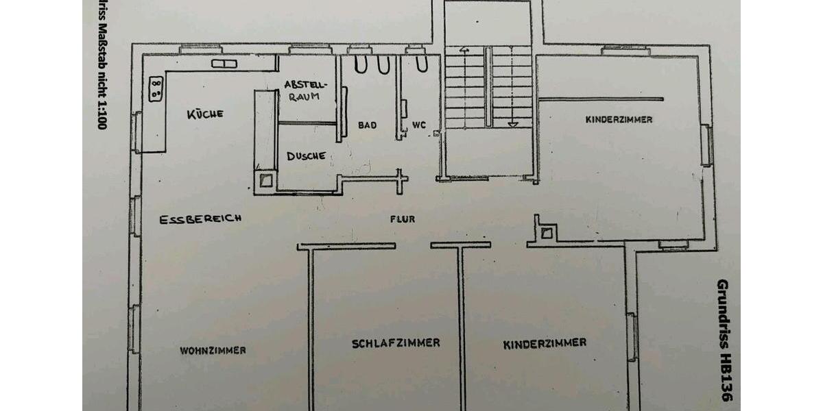 Etagenwohnung Pfullingen - 4 Zimmer, 107 m&sup2;, 1.350&euro; | Angebot:26025516