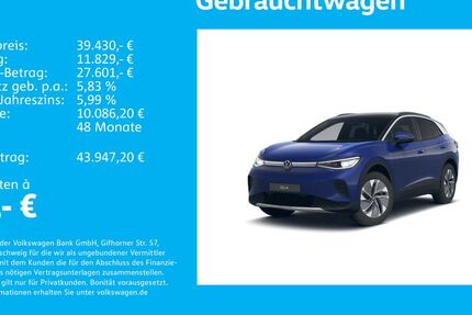 VW ID.4 9.604 km 39.430 &euro; Stuttgart-Wangen 70188