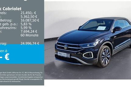 VW T-Roc 25.321 km 21.450 &euro; Mössingen 72116
