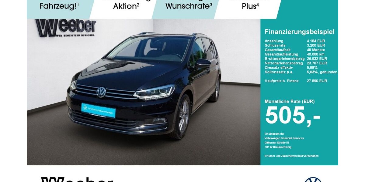 VW Touran 57.431 km 27.889 &euro; Herrenberg 71083