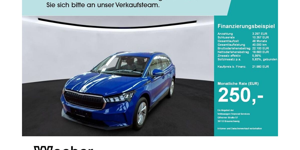 Skoda Enyaq 25.416 km 21.979 &euro; Weil der Stadt 71263