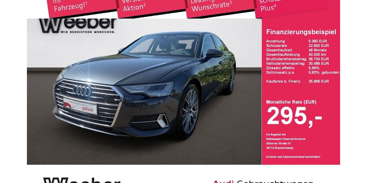 Audi A6 36.981 km 35.518 &euro; Weil der Stadt 71263