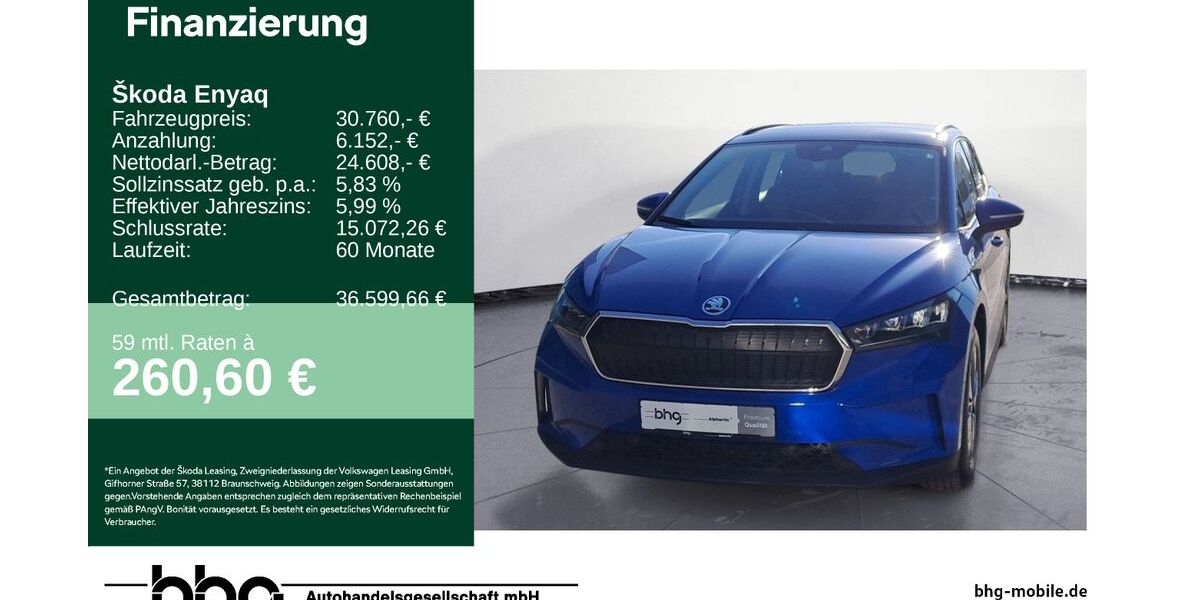 Skoda Enyaq 16.378 km 30.760 &euro; Reutlingen 72770