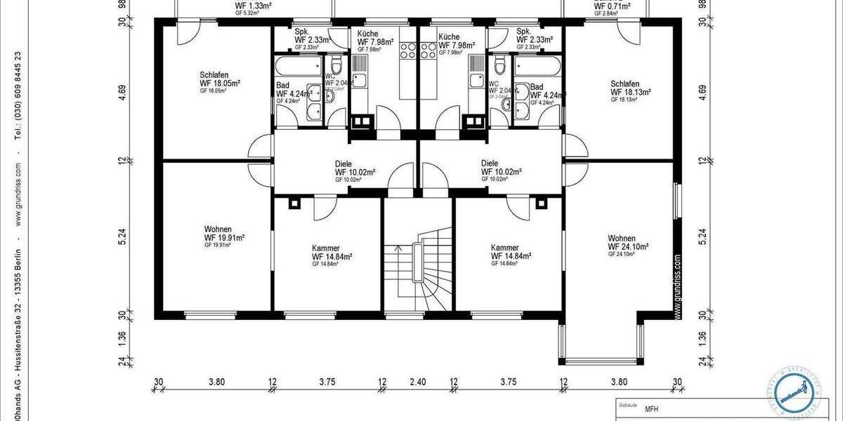 Mehrfamilienhaus, Wohnhaus Stuttgart Süd - 1 Zimmer, 490 m&sup2;, 1.890.000&euro; | Angebot:25693210