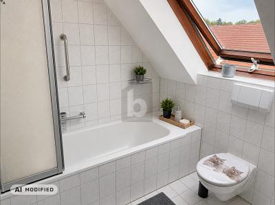 GRÜN WOHNEN, SCHNELL UNTERWEGS - Dachgeschoßwohnung Hechingen | Angebot:27499043