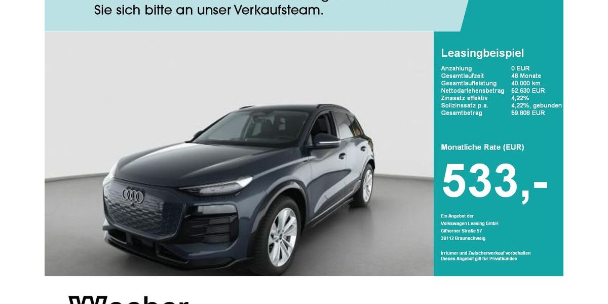 Audi Q6 e-tron 5.644 km 51.920 &euro; Herrenberg 71083