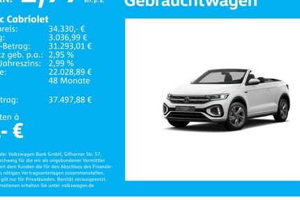 VW T-Roc 6.836 km 34.330 &euro; Stuttgart-Feuerbach 70469