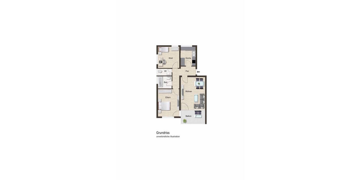 Etagenwohnung Leinfelden-Echterdingen / Echterdingen Echterdingen - 3 Zimmer, 75 m&sup2;, 295.000&euro; | Angebot:26501148