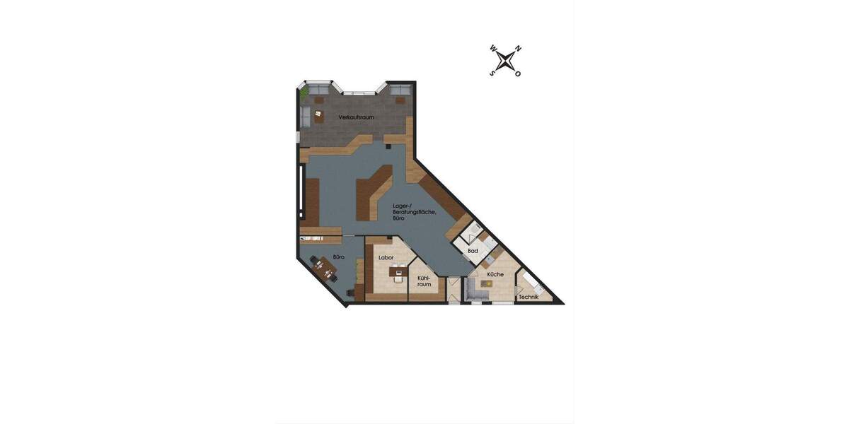 Gewerbeobjekt Reutlingen Innenstadt - 5 Zimmer, 280.000&euro; | Angebot:25684508