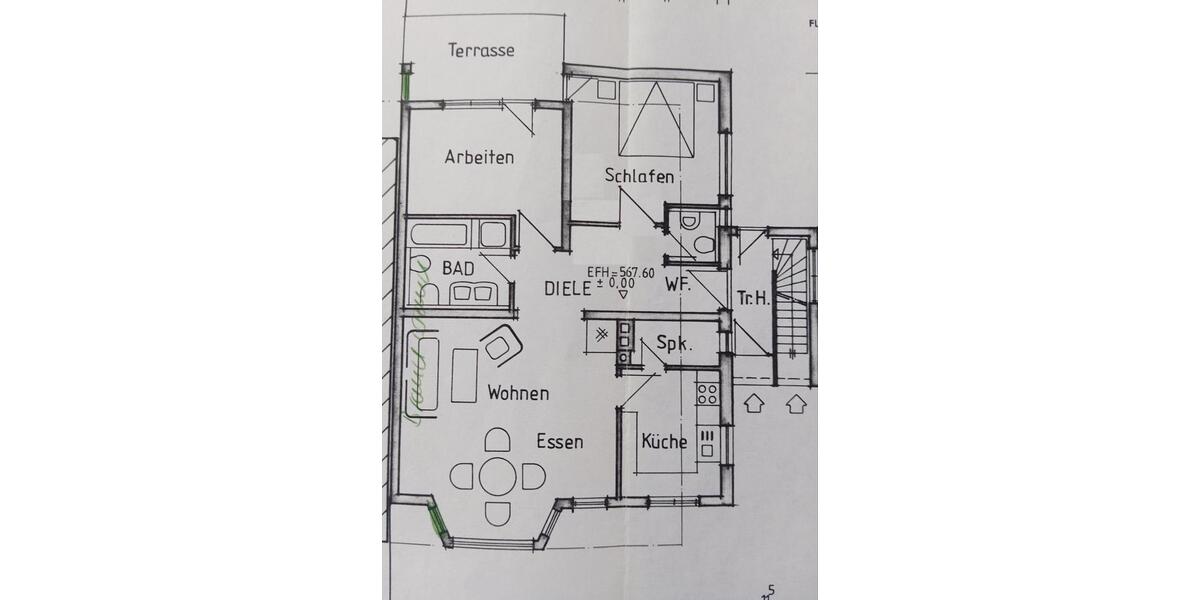 Erdgeschoßwohnung Nagold - 3 Zimmer, 80 m&sup2;, 900&euro; | Angebot:25783452