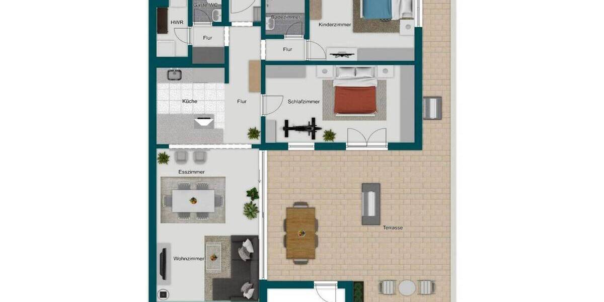 Etagenwohnung Stuttgart Botnang - 3 Zimmer, 119 m&sup2;, 549.000&euro; | Angebot:26617487