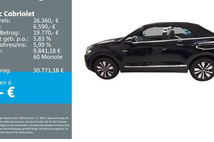 VW T-Roc 6.552 km 25.960 &euro; Mössingen 72116