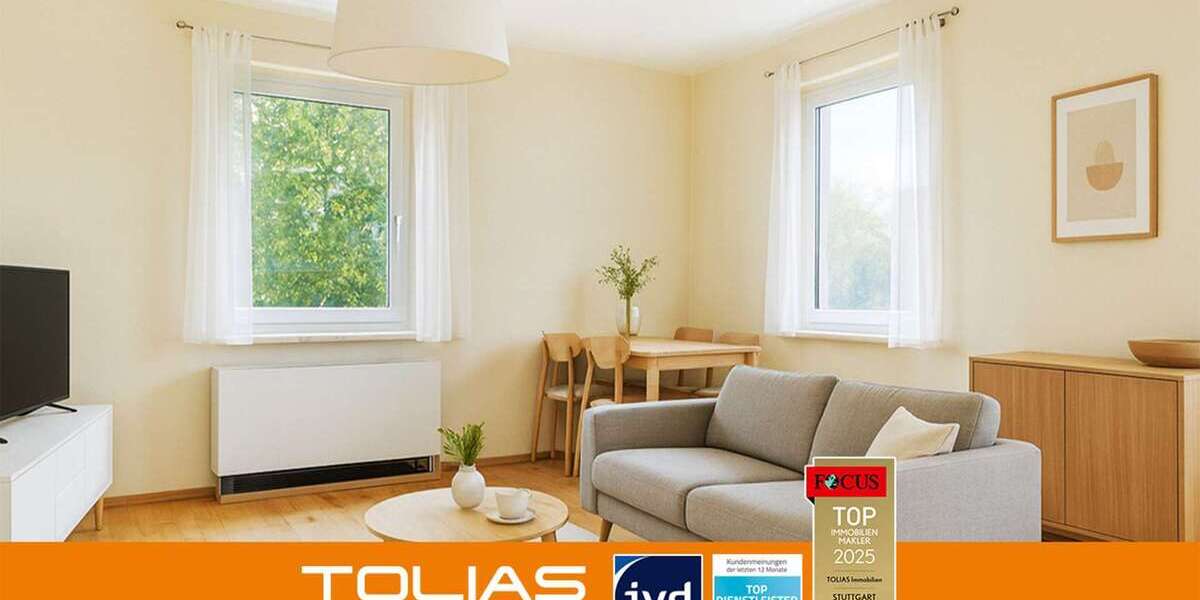 Etagenwohnung Stuttgart Fasanenhof-Ost - 3 Zimmer, 48 m&sup2;, 250.000&euro; | Angebot:25668617