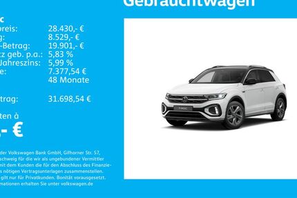 VW T-Roc 20.328 km 28.430 &euro; Stuttgart-Wangen 70188
