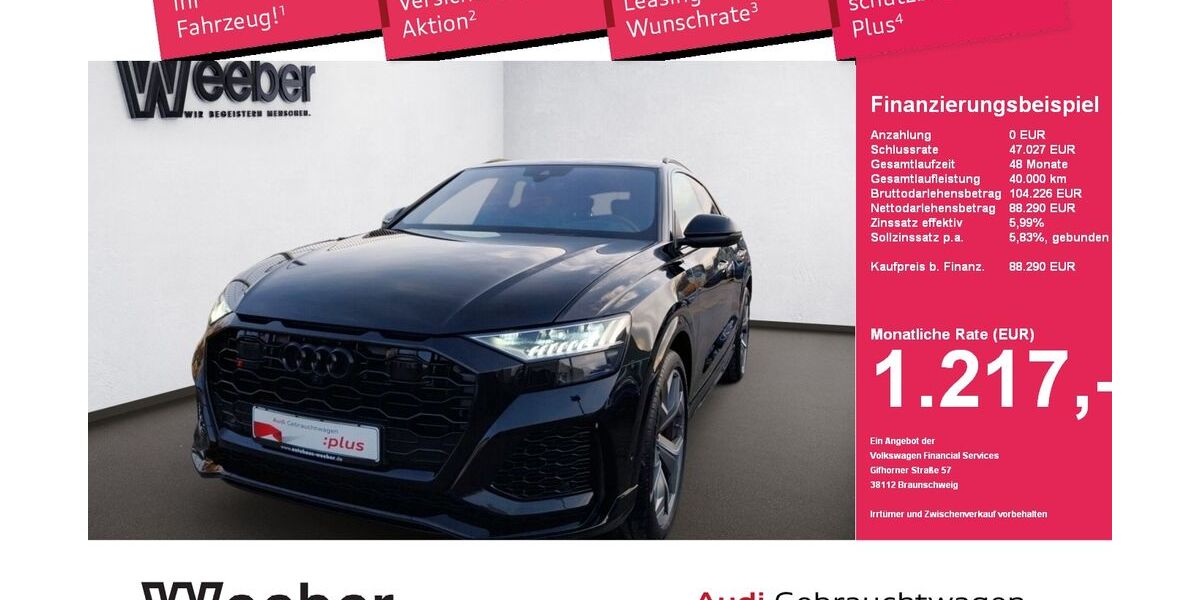 Audi RSQ8 66.784 km 86.550 &euro; Herrenberg 71083