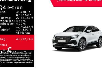 Audi Q4 e-tron 45.000 km 32.860 &euro; Reutlingen 72760