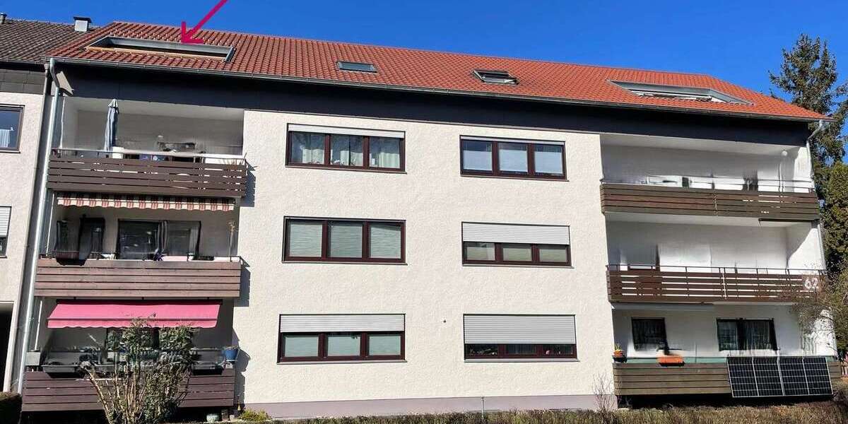 Etagenwohnung Reutlingen Reutlingen (Kernstadt) - 3 Zimmer, 70 m&sup2;, 280.000&euro; | Angebot:25336686
