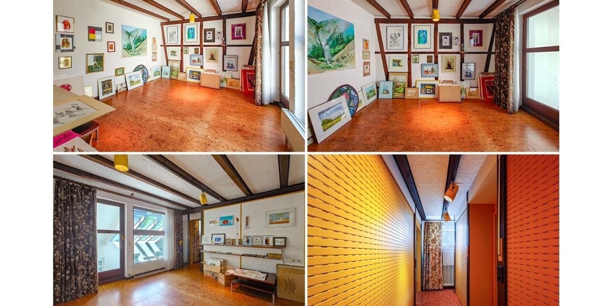 Charmantes Fachwerkhaus mit ELW, Atelier und Ausbaureserve - Wohnen & Arbeiten unter einem Dach - Bauernhaus, Landhaus Reutlingen Rommelsbach | Angebot:24690906