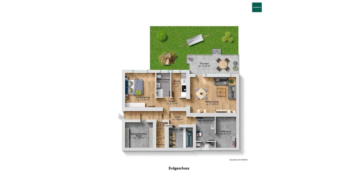 Einfamilienhaus Nagold Emmingen - 6 Zimmer, 171 m&sup2;, 379.000&euro; | Angebot:25650260
