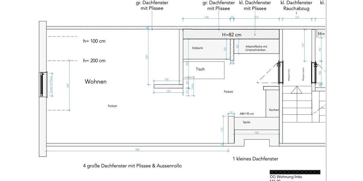 Dachgeschoßwohnung Leinfelden-Echterdingen Echterdingen - 7 Zimmer, 190 m&sup2;, 465.000&euro; | Angebot:27166108