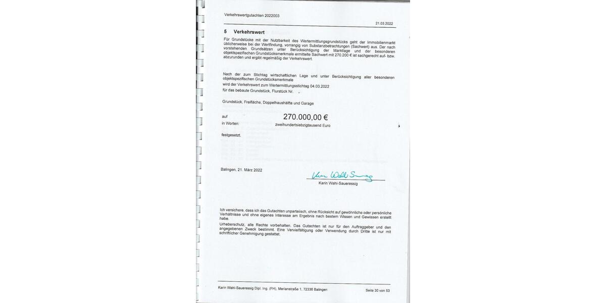 Doppelhaushälfte Rangendingen - 8 Zimmer, 118 m&sup2;, 260.000&euro; | Angebot:24563164