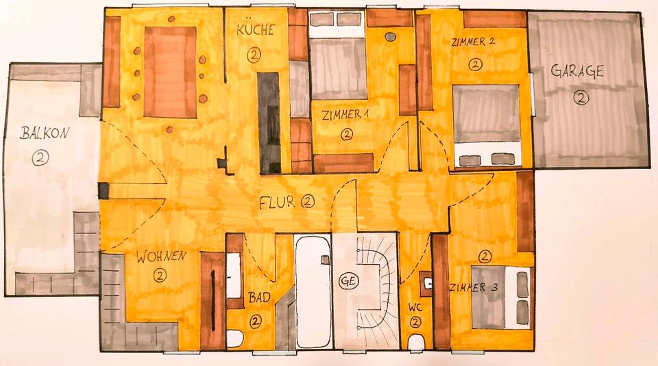 Etagenwohnung Grafenau - 4 Zimmer, 110 m&sup2;, 409.000&euro; | Angebot:25056662