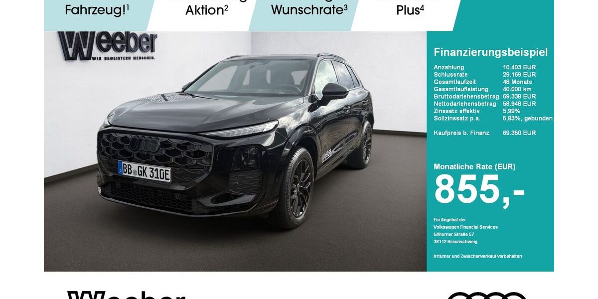 Audi Q3 3.000 km 69.350 &euro; Herrenberg 71083