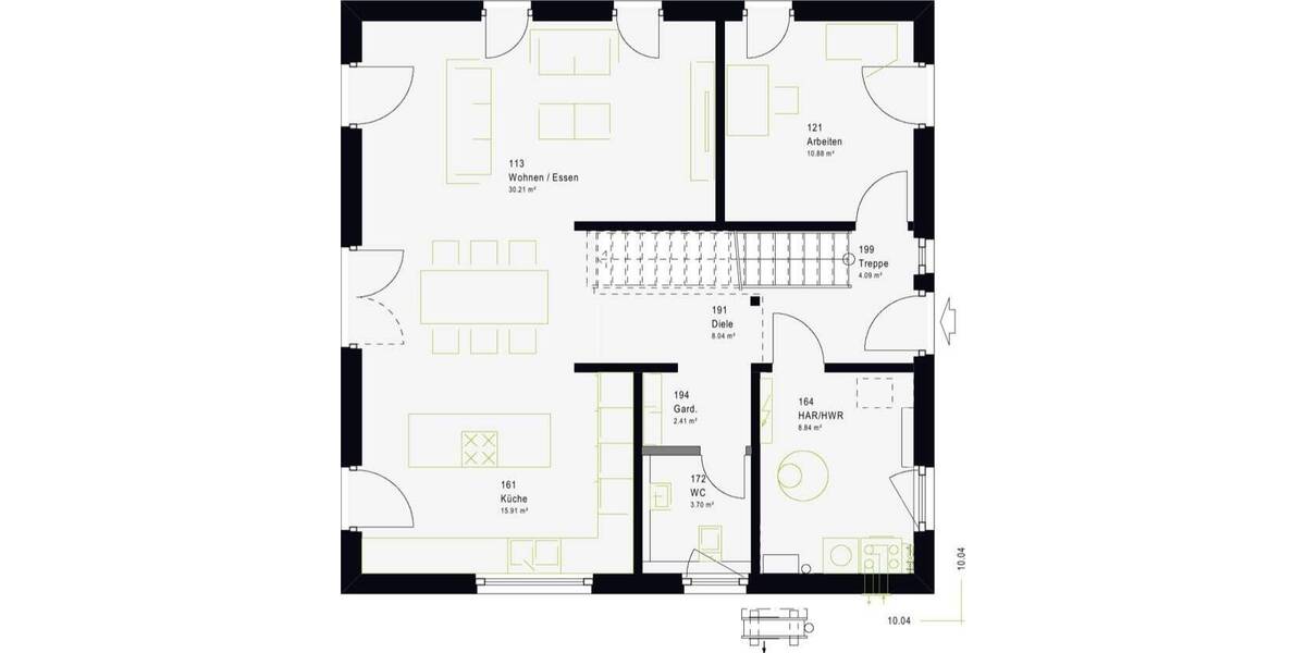 Einfamilienhaus Ammerbuch Altingen - 5 Zimmer, 162 m&sup2;, 596.829&euro; | Angebot:26307342