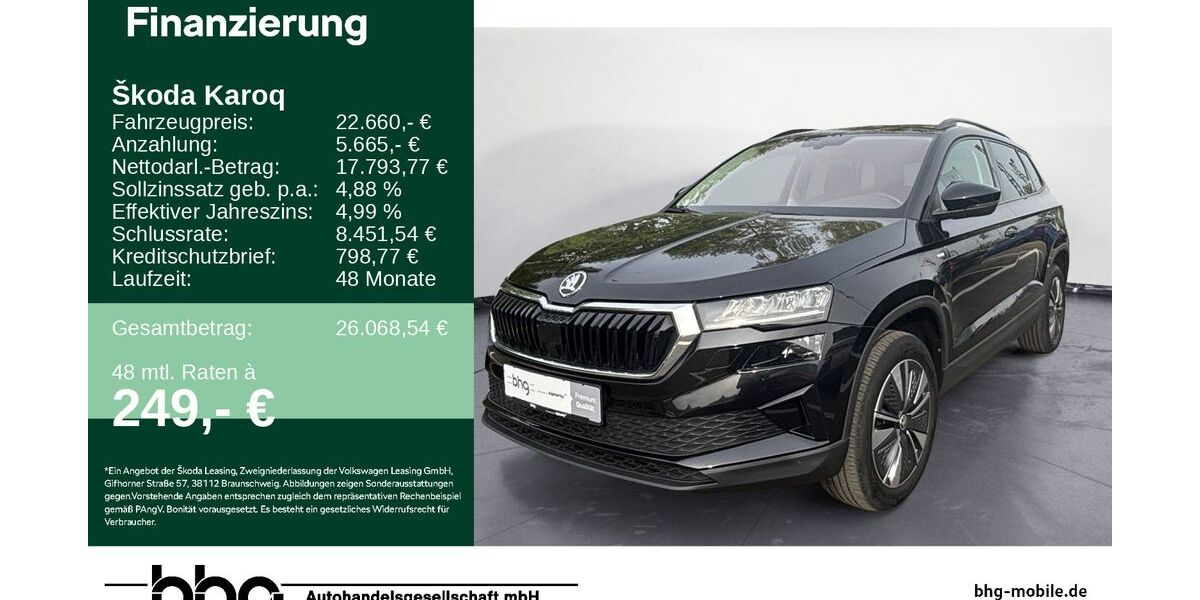 Skoda Karoq 83.903 km 22.260 &euro; Tübingen 72072