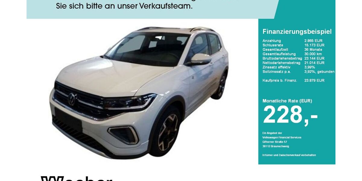 VW T-Cross 12.281 km 23.879 &euro; Herrenberg 71083