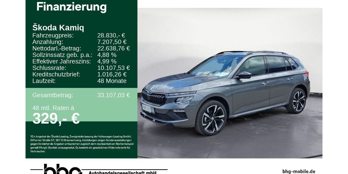 Skoda Kamiq 15.280 km 27.960 &euro; Reutlingen 72770