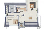 Aussicht, Sonne & Komfort: 2½‑Zi. DG‑Wohnung in gehobener Ausstattung - Wallbox‑Vorbereitung - Dachgeschoßwohnung Schönaich | Angebot:26945980