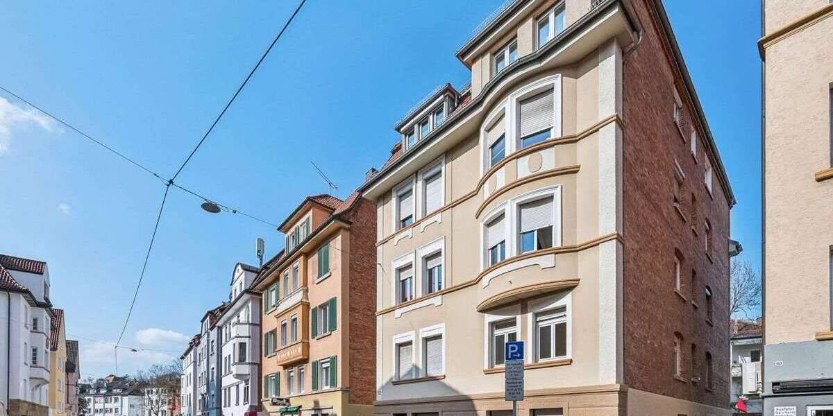 Etagenwohnung Stuttgart Bopser - 2 Zimmer, 62 m&sup2;, 249.000&euro; | Angebot:25892051