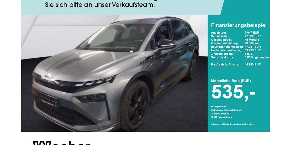 Skoda Enyaq 17.839 km 46.980 &euro; Herrenberg 71083