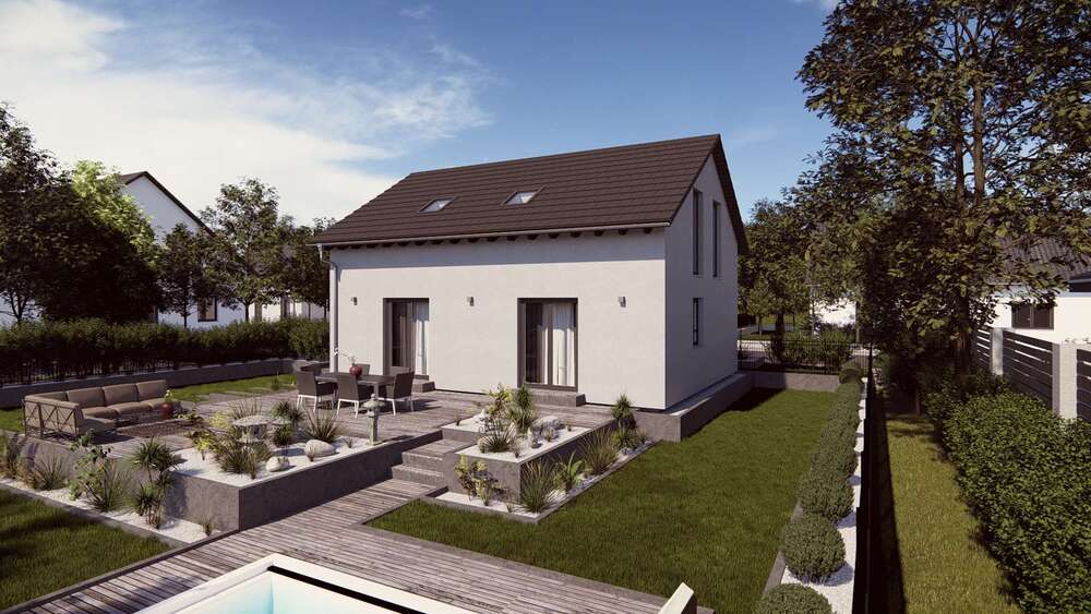 Einfamilienhaus Jettingen - 5 Zimmer, 135 m&sup2;, 599.900&euro; | Angebot:23330022