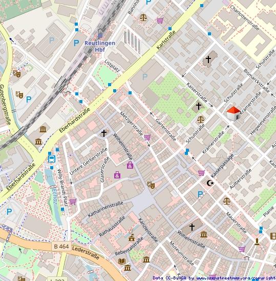 Etagenwohnung Reutlingen - 1 Zimmer, 26 m&sup2;, 473&euro; | Angebot:23107502