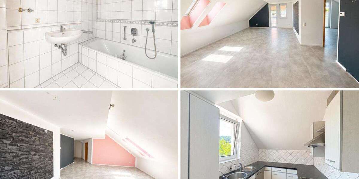 Etagenwohnung Wildberg - 2 Zimmer, 63 m&sup2;, 209.000&euro; | Angebot:26985344