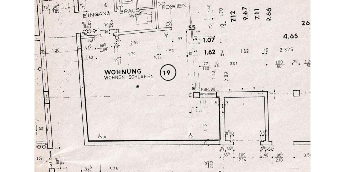 Etagenwohnung Stuttgart Vaihingen - 1 Zimmer, 34 m&sup2;, 1.030&euro; | Angebot:25942948