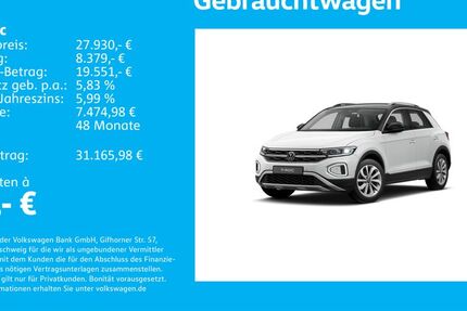 VW T-Roc 21.628 km 27.930 &euro; Stuttgart-Feuerbach 70469